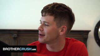 Twink Stepbrother Seduces His Step Sibling And Pounds His Tight Ass While Their Parents Are Away