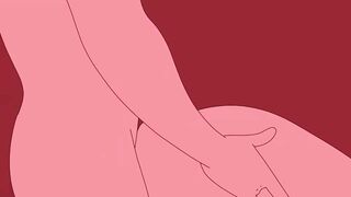 Toshinori Yagi has sex with fellow superhero Enji Todoroki