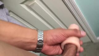 Jacking off and Cum Shot