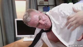 Gay - Dale Savage Makes An Offer To His Employee Jacob Peterson To Join The Fun & Fucks His Ass