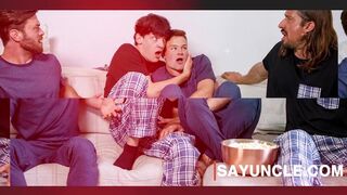 Brother Crush - Horny Dude Taught His Stepbro How To Suck Cock