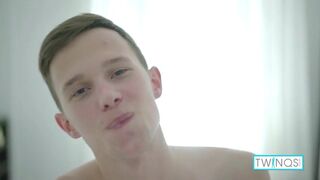 Slender Twink Aaron A Strokes His Cock And Pokes His Butt!