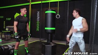 Hot Sebastian Kross Fucks Hard at Gym