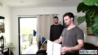 Sexy jock guys Jason Maddox and Jake Steel are going green