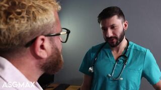 Pride - Doctor Fixes Riley Mitchel's Throat Problem With HIs Huge Cock