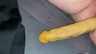 Dildo Assfuck with my 24x7cm Dildo, but Reverse. Part 2
