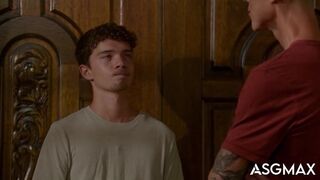 Hoss Kado Sneakily Jerked Off Under Dinner Table, Then Takes Roommates Dick - Honeyguide Pt 2