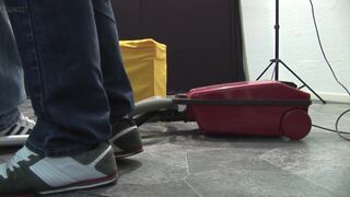 Sexy muscle guys anally fuck in the spotlight