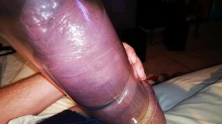 This Is a Freaking Huge Pumped up Cock