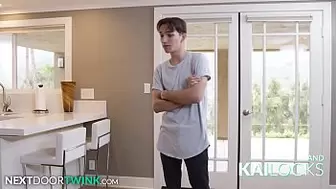 Big Cock Teen Takes Study Break