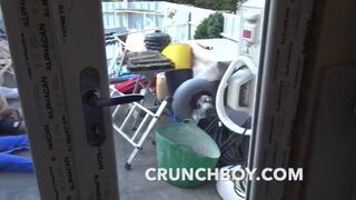 sucking rreal straight workers witm cum mouth in exhib publi