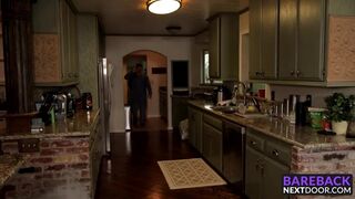 Wesley bends Markie More before plunging his raw cock deep