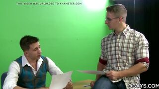 Shane Jacobs and Logan Vaughn become horny