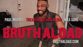 Uncut Hunk Jerks Off On The Floor