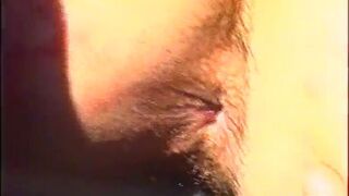 Horny Dude Bangs His Friend Tight Ass Outside by the Pool