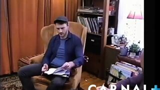 Gay - Adam Snow lets his boy take a ride on his cock