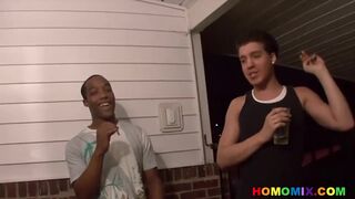Xavier Loses His Anal Virginity To A Black Guy