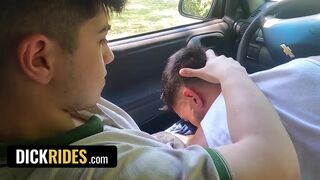 Driver Fucks His Passenger for Sniffing His Underwear