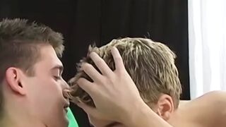 Devin Becker and Caleb Levi make out and passionately fuck