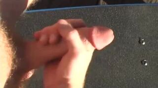 Cameron Daniels Beats His Meat