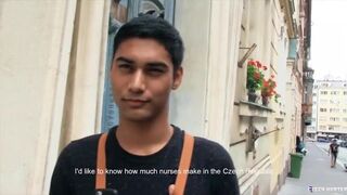 CZECH HUNTER 464 - Amateur Straight Tourist Talked Into Hard Anal