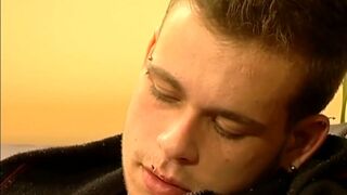 Dildo Fun and Lots of Cum with 2 Sexy Czech Bottom Boys