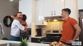 MEN - Maverick Sun Can't Get Enough Of Daddy Cakes' Dick As He Gets Fucked In Doggy & Missionary