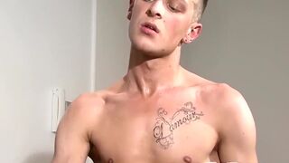 Oliver and Trey have hardcore drilling session on sofa