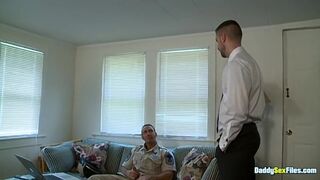 Allen Silver Joins Troy Daniels and Brad Kalvo Hard Fuck