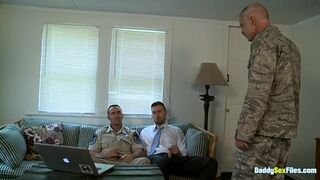 Allen Silver Joins Troy Daniels and Brad Kalvo Hard Fuck