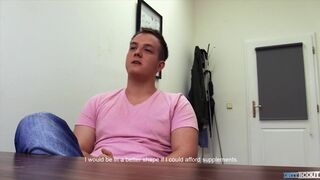 DIRTY SCOUT 217 - Muscular Straight Dude Gets Fucked By The Interviewer