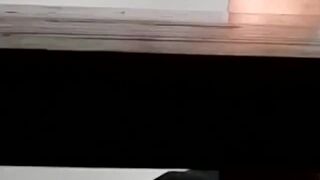 Naughty amateur Jony smokes while masturbating and cumming