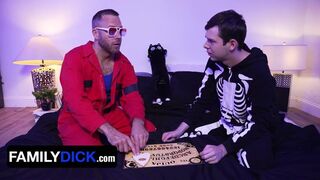 “Ouija Fuck My Ass?” Step Daddy Comforts Scared Step Son ~ Hot Halloween Special