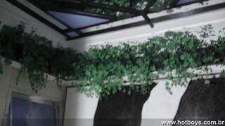 hot waiter punched me dick