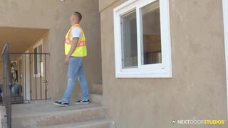 HotRaw - Sexy Electrician Enjoys Blowing A Thick Rod