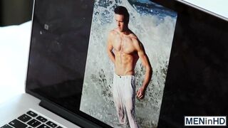 Bennett Anthony fucks the cum out of Scott Rileys cock