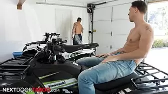 Roman Todd Taught How To Ride From Stepbrother
