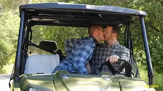 Mark Long & Jackson Cooper Fuck Raw On The Farm