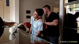 young t w i n k gets some bare cock from his m.'s straight boyfriend
