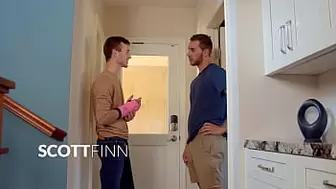 Childhood Friends Jerk Off Together