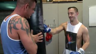 Hot Workout Buddy Eats Ass and Tops Hunk