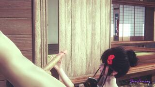 Yaoi Femboy - Mia blowjob and fucked