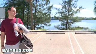 Robert Axel Getting Pounded By Straight Bait Santiago