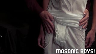 Two hung suited guys bareback cute innocent smooth twink