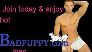 Ginger hunk pops one hell of a thick and long cock