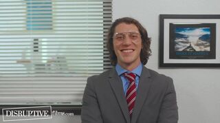 Awkward Hunk Finally Fucks Boss At Work - The Office Gay Parody - Disruptive