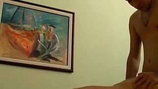 Hairy Euro amateur fucked hard by big cock after rimming