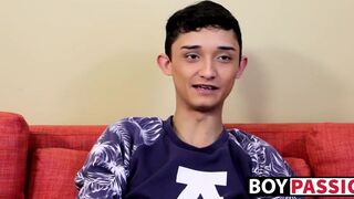 Indian dude Casey Xander enjoys his solo session time