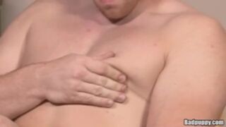 Very cute guy plays with his ass and cums