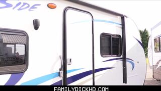 Twink Step Son Walks In On Step Dad Masturbating Gets Fucked